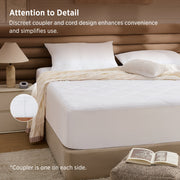 Four-Zoned Heated Mattress Pad