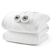 Luxury Jacquard Heated Mattress Pad